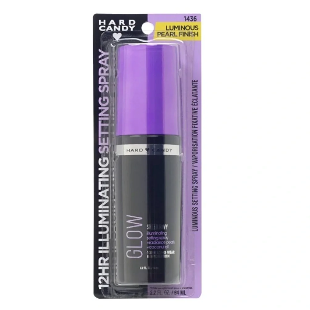 Hard Candy Sheer Envy Glow Luminous 12 hour Setting Spray Pack of 2